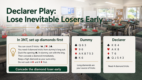 Lose inevitable losers early