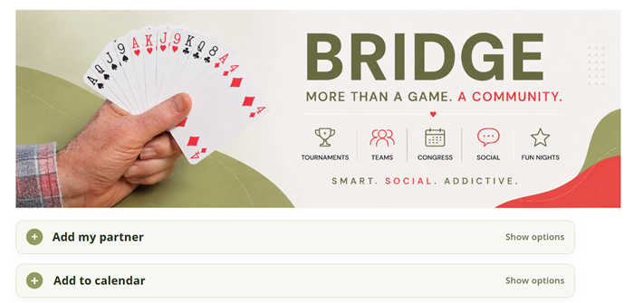 Events at Orewa Bridge Club
