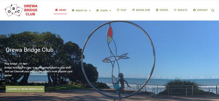Orewa Bridge Club Home Page