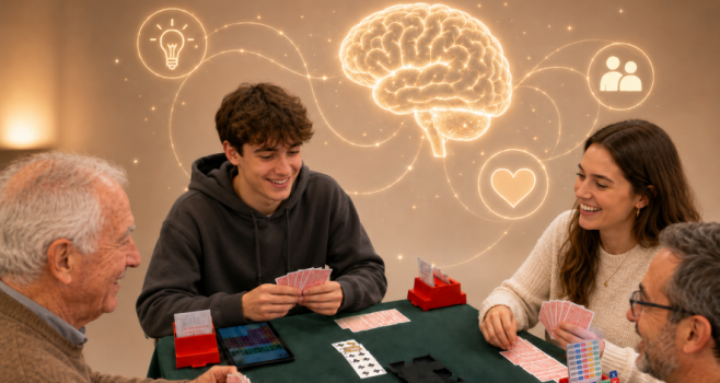 Bridge is good for the brain