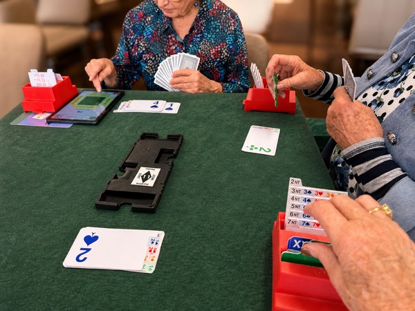 Bissing tells your partner about your hand