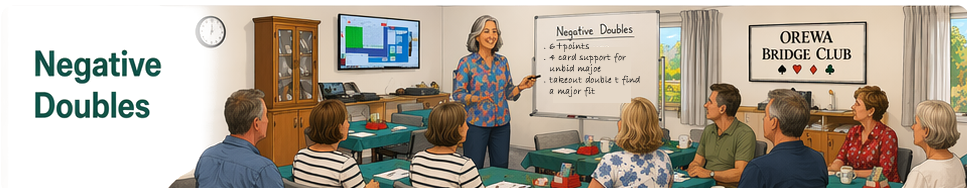 Negative Doubles - Notes